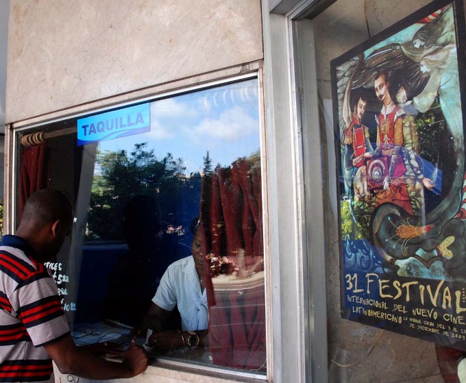 Festival del nuevo cine latinoaméricano Foto: Caridad Scene from last years Havana Film Festival. Photo: Caridad