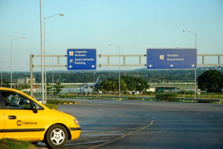 El aeropuerto Jose Marti de La Habana. Foto: Caridad Havana’s International Airport. Photo: Caridad
