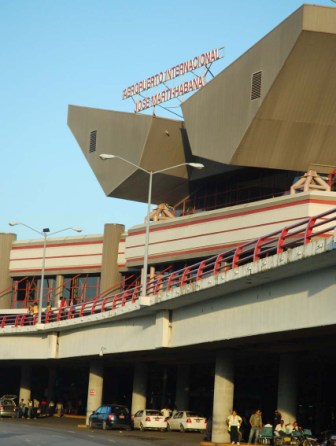 El aeropuerto de La Habana. Foto: Caridad