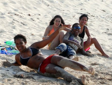 Playa Mi Cayito cerca de Guanabo, La Habana.  Foto: Caridad