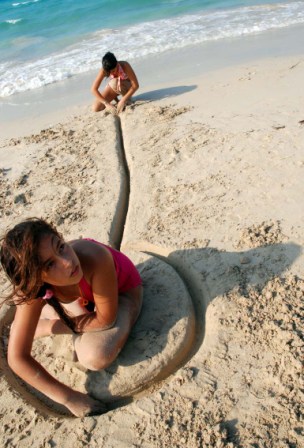 Enjoying the last days of the Cuban summer. Photo: Caridad Enjoying the last days of the Cuban summer. Photo: Caridad
