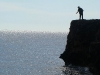 The fisherman and the sea.  Photo: Mihai Alexandru Pop