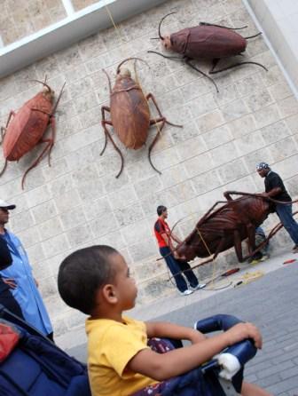 Survival by Roberto Favelo at the Havana 2009 Biennial, photo: Caridad Survival by Roberto Favelo at the Havana 2009 Biennial, photo: Caridad
