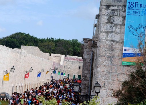 This year’s Cuba International Book Fair at the San Carlos de la Cabaña Fortress This year’s Cuba International Book Fair at the San Carlos de la Cabaña Fortress