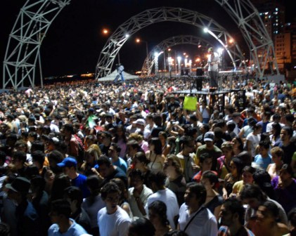 Concierto de rock en La Habana. Foto: Caridad