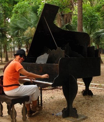 Parque de los Caobos en Caracas, Venezuela. Caobos Park in Caracas, Venezuela.