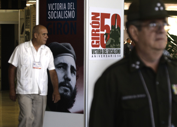 Recordando a Girón y aquella época. Foto: Jorge Luis Baños