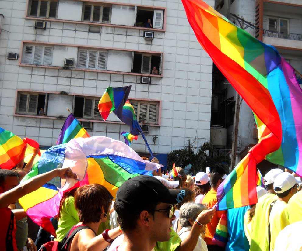 Desfile contra la homofobia, 14 de mayo, 2011. Foto: Caridad