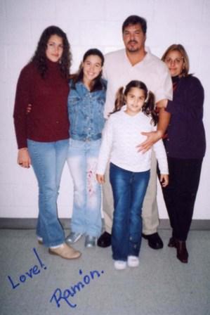 Ramon Labanino y familia.