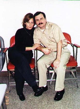 Fernando Gonzalez y su esposa.