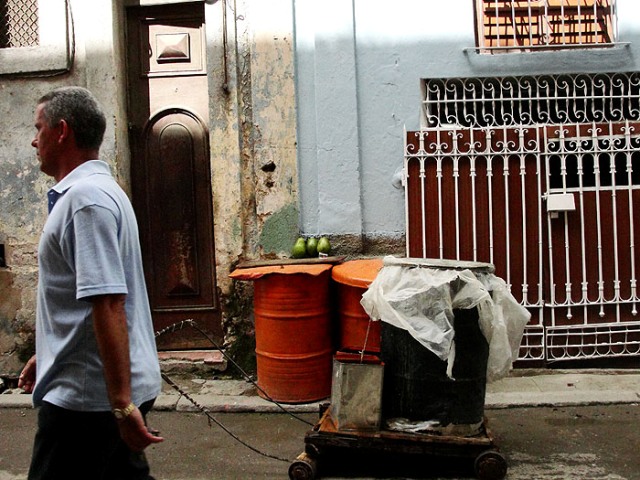 Una calle de La Habana