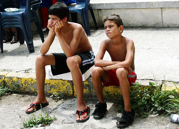 Jovenes cubanos.