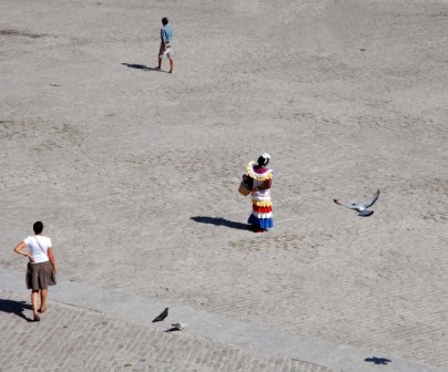 Plaza en La Habana Vieja.  Foto: Caridad