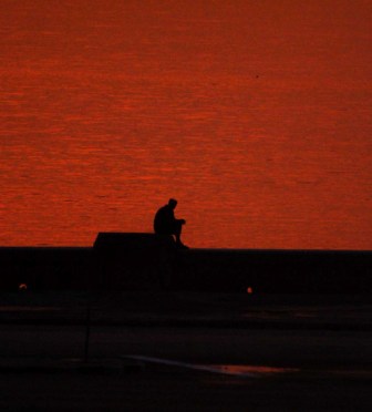 Un atardecer en La Habana. Foto: Caridad Un atardecer en La Habana. Foto: Caridad