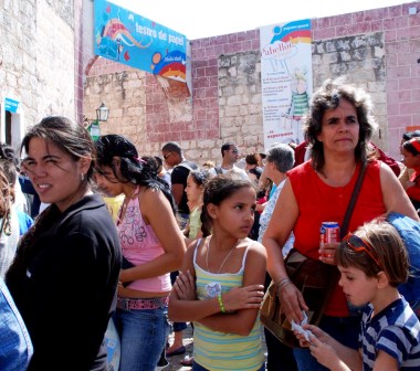 La Feria del Libro en La Habana. Foto: Caridad