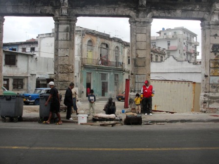 Derrumbe de Centro Habana.