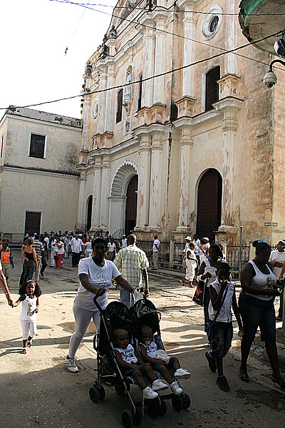Iglesia en La Habana Vieja. Foto: Caridad