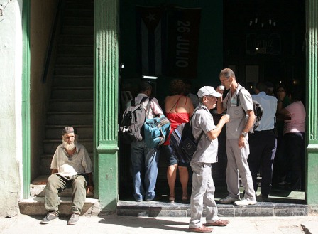 Havana street scene.