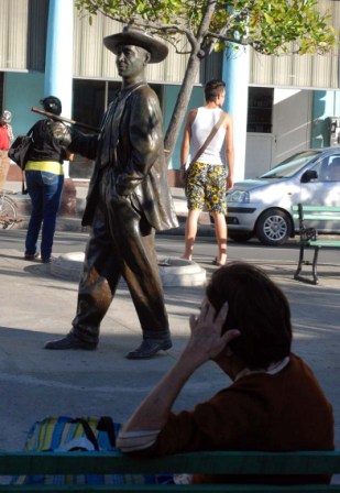 Park in Cienfuegos. Foto: Caridad