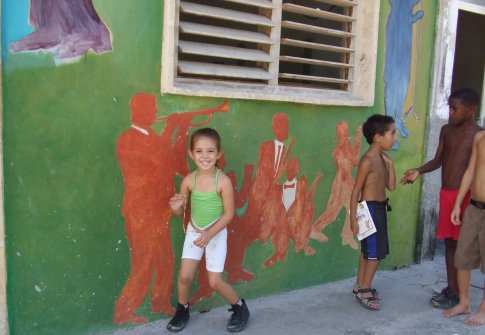Proyecto de arte comunitario.