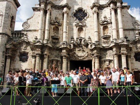 La Catedral de La Habana.