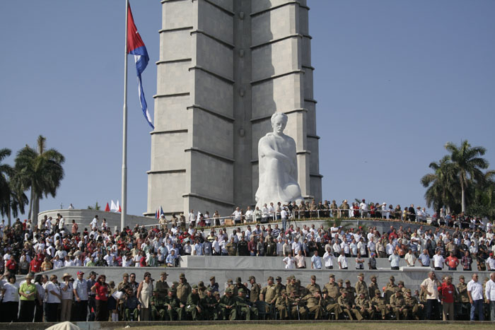 La Plaza de la Revolucion 16-4-2011. Foto: Isbel Díaz