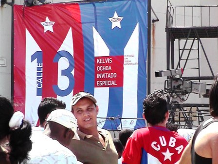 Concierto de Calle 13 en Cuba, 23 de Marzo de 2010 Calle 13 Concert in Cuba, March 23, 2010.