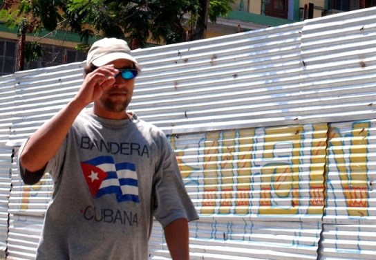 La bandera cubana. Foto: Caridad