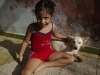 Red Daisy and White Dog.  Photo: Jenny Cressman