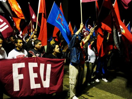 Estudiantes universitarios de Cuba.