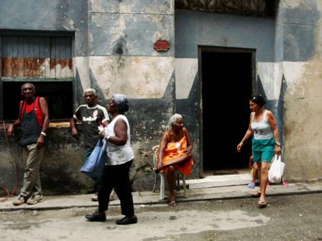 Una calle de Centro Habana.