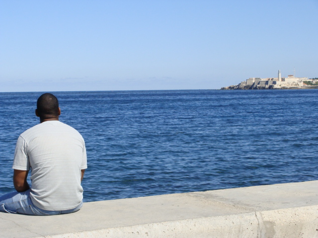 El malecon de la Habana.  Foto: Ana Maria Gonzalez