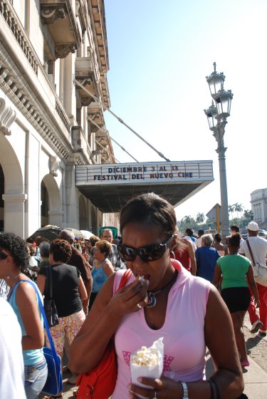 El Cine Payret de la Habana.