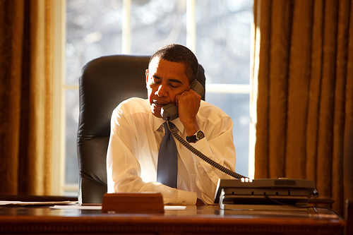 Obama en la Casa Blanca. Obama en la Casa Blanca.