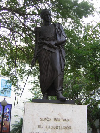 Simon Bolivar, the South American liberator.