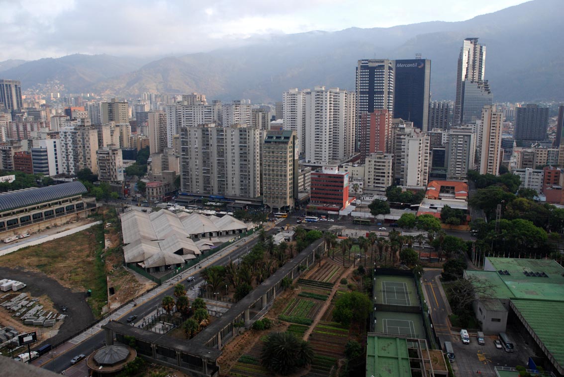 La vista de mi balcón.