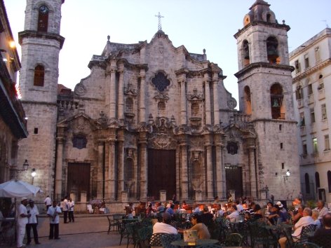La Catedral de La Habana.