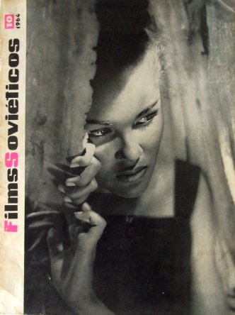 Portada de la Revista Films Soviéticos, 1964. Fotograma de la película Soy Cuba.
