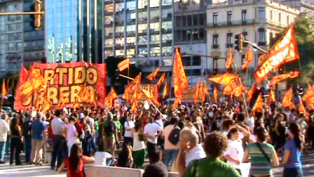 Marcha en Argentina.