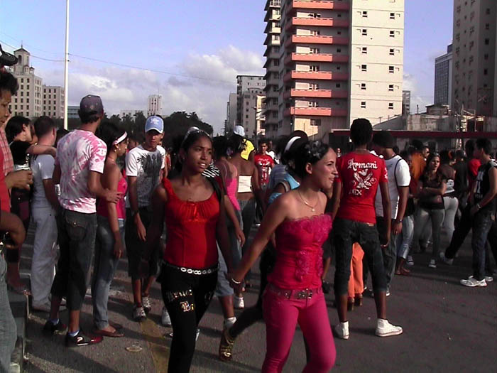 Jovenes cubanos. Foto: Elio Delgado