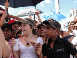 Jovenes cubanos.