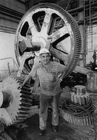 Trabajador de la industria azucarera.
