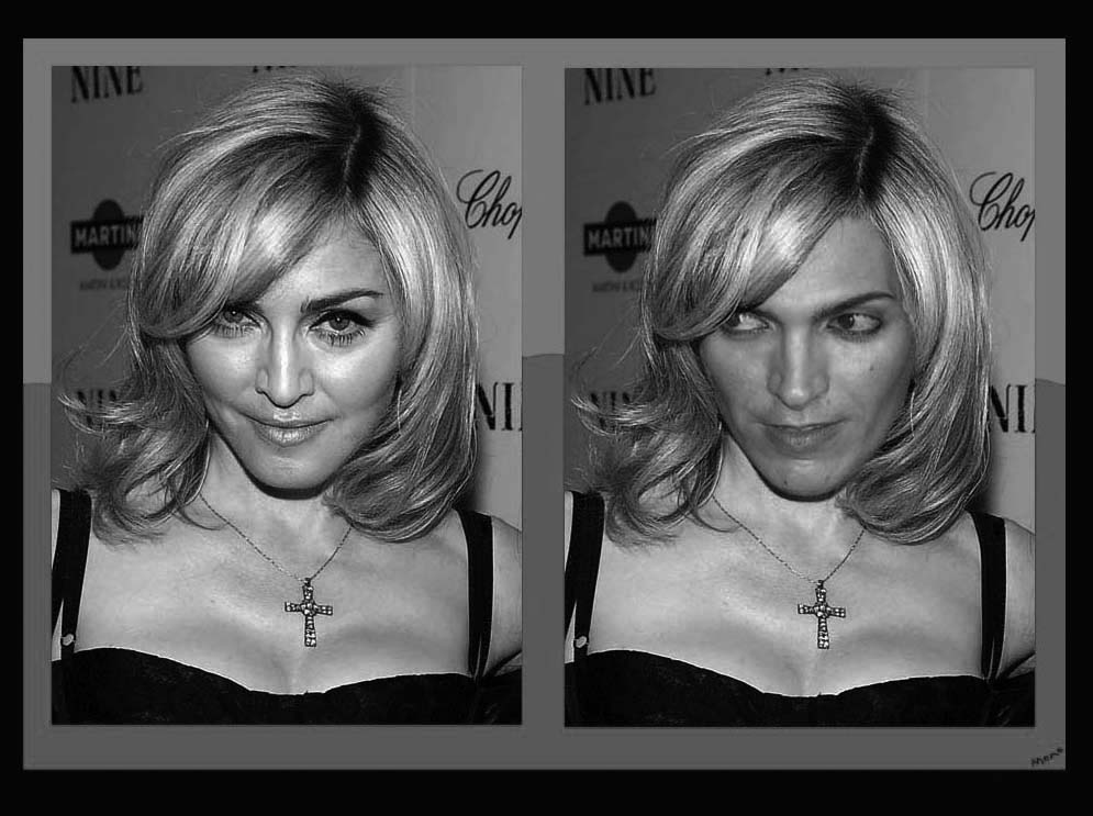 Michel con Madonna es un avance de su primera exposición personal de fotos.