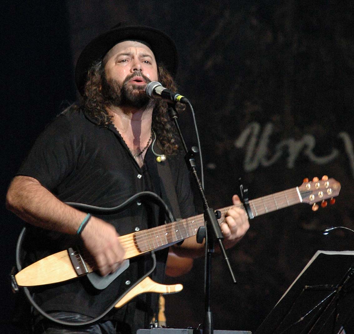 Carlos Varela en concierto. Foto: Caridad