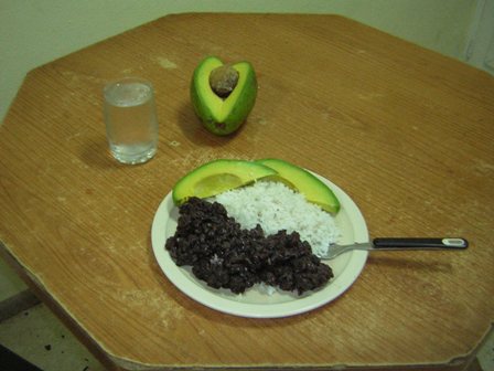 El aguacate es el numero uno del hit parade de las ensaladas cubanas.