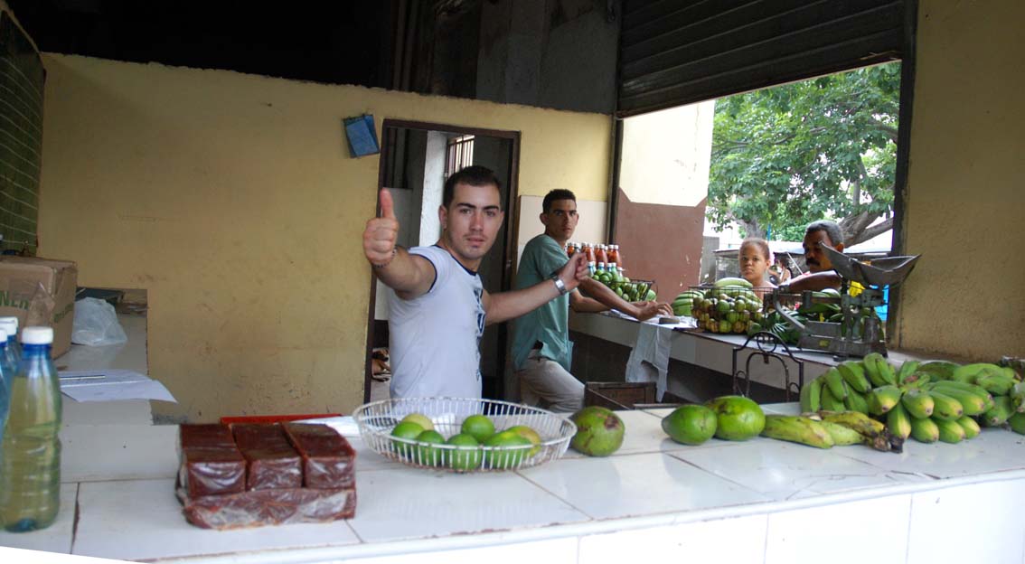 Vendedores del agro. Foto: Caridad