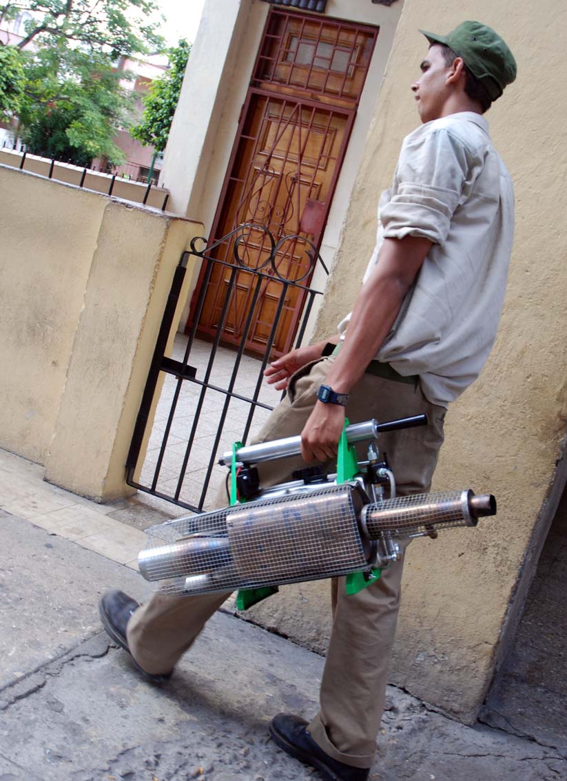 Fumigador. Foto: Caridad