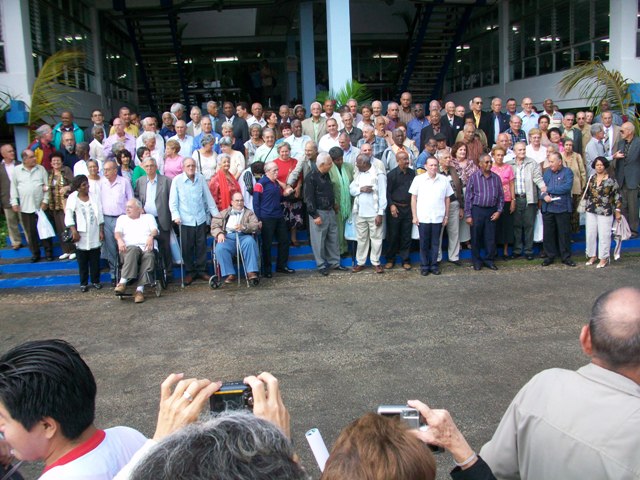 La reunión fue en la Escuela Latinoamericano de Medicina (ELAM).