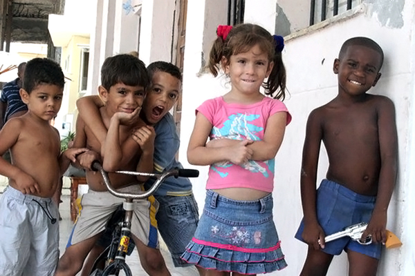 Niños de La Habana. Foto: Noelia González Casiano