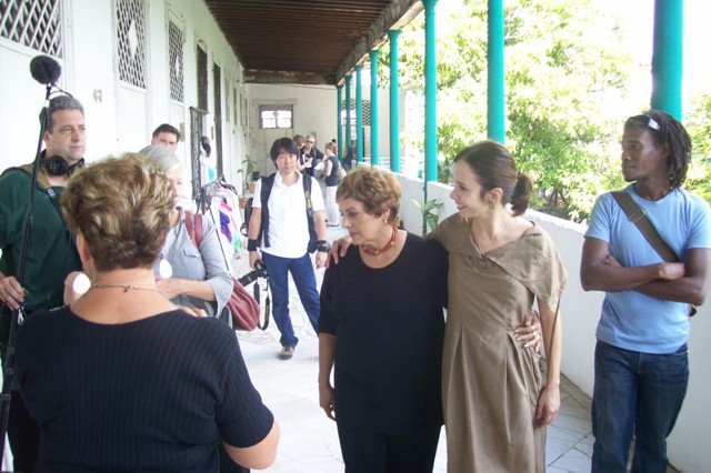 Laura Alonso con Xiomara Reyes